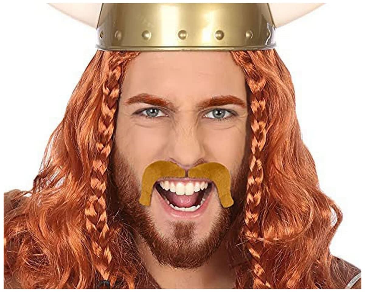 Schnurrbart Kastanie Personage ch