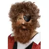 Barbe pirate marron homme