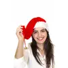 Cappello di Natale lungo per adulti con campanello