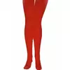 Collants rouges adulte, Taille: Medium/Large