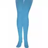 Collants turquoise adulte, Taille: Medium/Large