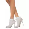 Socquettes blanches avec dentelle femme