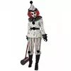 Déguisement clown sinistre luxe adulte, Taille: Large