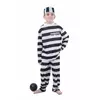 Costume da prigioniero per bambino, Taglia: 4-6 anni (110-120 cm)