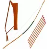 Arc avec étui et fléchettes 100 cm