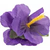 Barrette fleur violette Hawaï