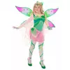Costume da bambina Flora Winx Club, Taglia: 4-6 anni