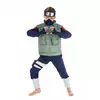 Kakashi-Kostüm Naruto™ für Kinder bunt, Größe: 7-8 Jahre (128 cm)