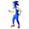 Sonic™Kinderkostüm Lizenzartikel offizielle Verkleidung blau-weiß-rot