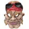 Masque caricature motard américain adulte