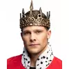 Couronne de roi médiéval réglable