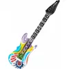 Chitarra rock gonfiabile colorata da adulto