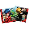 20 Serviettes en papier Miraculous Ladybug™ 33 x 33cm