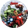 8 Petites assiettes en carton Avengers Mighty™ 20 cm
