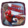 Palloncino quadrato in foil Spider-man Buon compleanno 43 cm