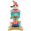 Palloncino in foil elfo di Babbo Natale 46 x 88 cm