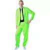 Costume fashion vert fluo adulte