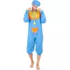 Déguisement bébé bleu et jaune homme