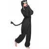 Déguisement combinaison panthère noire femme