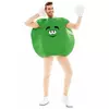 Costume da caramella verde da adulto