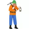 Déguisement nain de la mine adulte, Taille: Medium