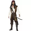 Costume da pirata marrone da uomo, Taglia: Medium