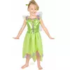 Tinkerbell™ Kostüm Kinder grün, Größe: 5-6 Jahre (109 - 126 cm)
