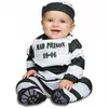 Déguisement prisonnier rayé bébé