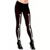 Collant da scheletro di Halloween da donna, Taglia: X-Large