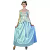 Costume da principessa Cenerentola blu da donna, Taglia: Small