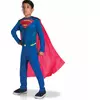 Superman™-Lizenzkostüm für Kinder rot-blau, Größe: 5-6 Jahre (110 bis 116 cm)
