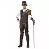 Steampunk Kostüm für Herren, Größe: Medium