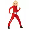 Red Shock Spy Costume for Girls, Taille: 7–9 ans(120–130 cm)