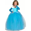 Déguisement princesse de bal bleu fille, Taille: 10–12 ans (140-152 cm)