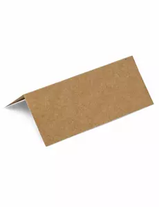 10 segnaposto Kraft 9.5 x 4 cm