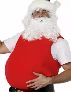 Pancia di Babbo Natale da adulto