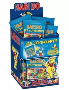 Mini Bonbontüten Schlümpfe von Haribo 40g