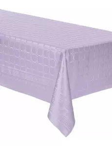 Tischdecke auf Rolle aus damastiertem Papier, Flieder, 1,2 x 6 m, dick
