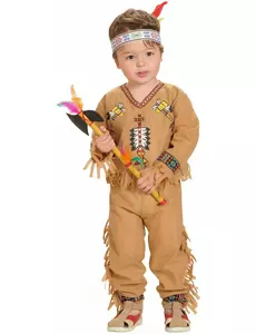 Indianer Outfit für Jungen, Größe: 2-3 Jahre (104 cm)