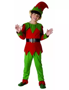 Wichtel Kostüm für Jungen, Größe: 7-9 Jahre (120-130 cm)