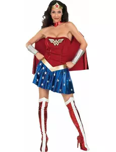 Déguisement classique Wonder Woman™ femme, Taille: Medium