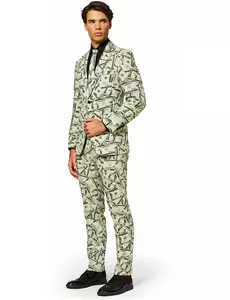 Anzug Mr. Cashanova für Männer von Opposuits™, Größe: Large (EU 54)