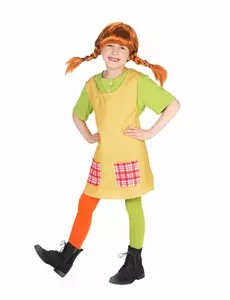 Déguisement Fifi Brindacier™ fille, Taille: 9–10 ans (134–140 cm)
