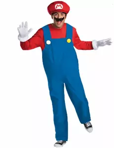 Déguisement Mario™ Deluxe Adulte, Taille: XX-Large