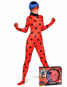 Déguisement complet Ladybug Miraculous™ adulte, Taille: Small
