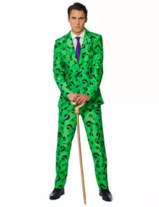 Costume Mr. Riddler™ adulte Suitmeister™, Taille: Large (EU 52–54)