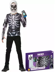 Coffret classique Skull Trooper Fortnite™ adolescent, Taille: 11–13 ans (142–164 cm)