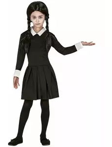 Costume da ragazza gotica, Taglia: 10-12 anni (142-148 cm)