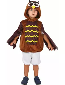 Déguisement hibou enfant, Taille: 4–6 ans (110–120 cm)