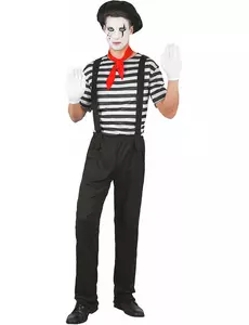 Costume da mimo da uomo, Taglia: Large